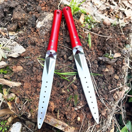 Stainless Steel Home Garden Trowel - Weeding & Digging Shovel for Potted Plants, Vegetable Gardens & Outdoor Foraging